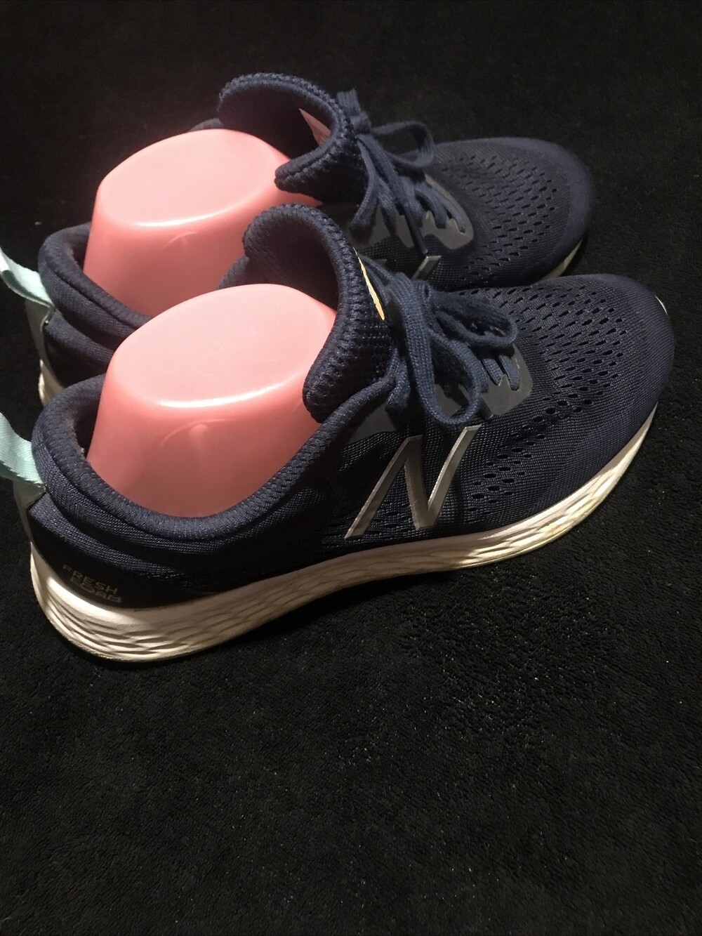 New Balance Womens Fresh Foam Arishi V3 Running Shoes Navy WARISCN3 Lace Up 10B
